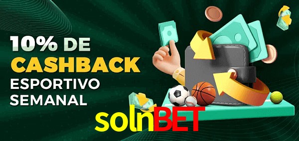 10% de bônus de cashback na solnbet